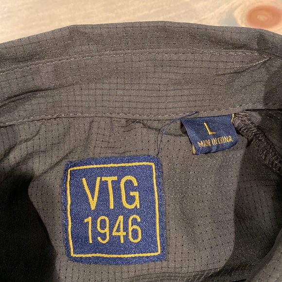 VTG 1946 Men's Lightweight Metal Vent Performance Shirt Jacket, Size: L - Picture 3 of 16